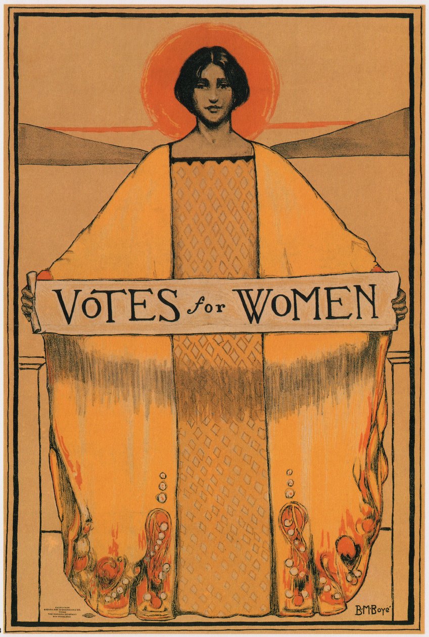 妇女投票，1911-1913 作者 伯莎·玛格丽特·博伊