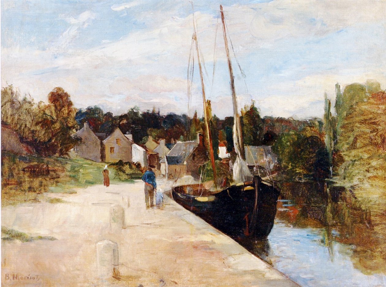 Rosbras，布列塔尼，1866-67 作者 贝特·莫里索（Berthe Morisot）