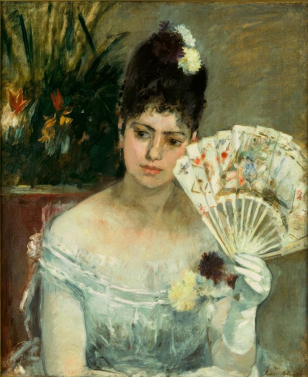 Au Bal 作者 贝特·莫里索（Berthe Morisot）
