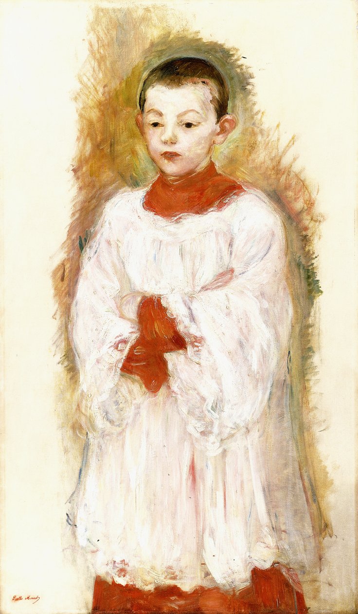 合唱团，1894年 作者 贝特·莫里索（Berthe Morisot）