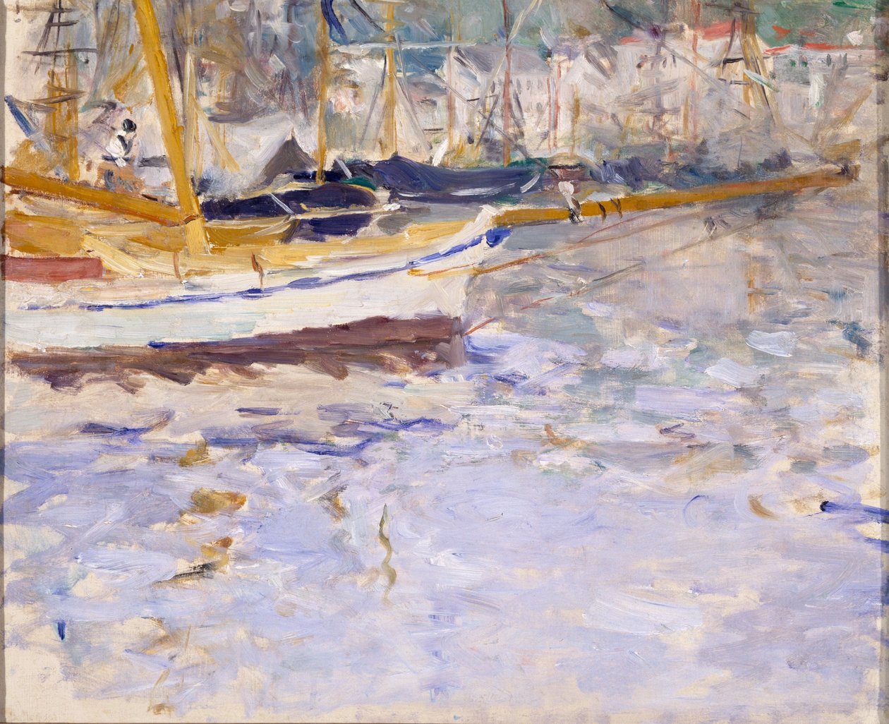 尼斯港 作者 贝特·莫里索（Berthe Morisot）