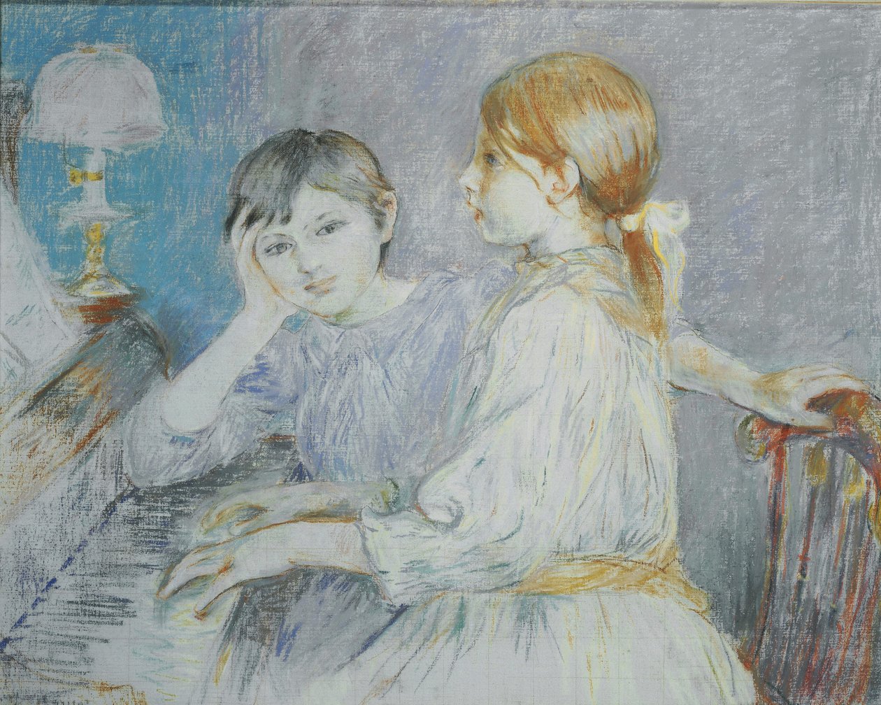 法语: Le piano 作者 贝特·莫里索（Berthe Morisot）