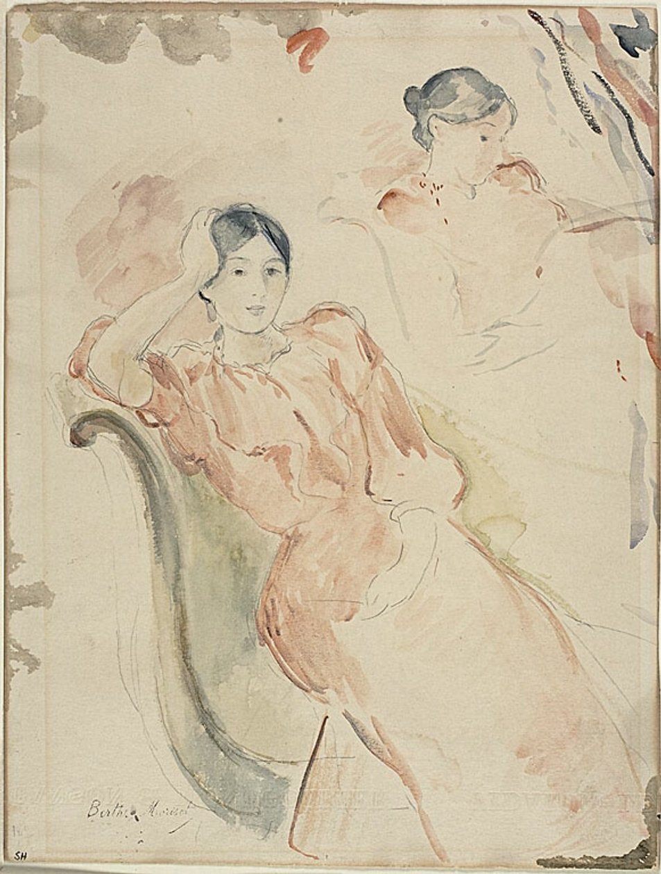 让娜-蓬蒂永 作者 贝特·莫里索（Berthe Morisot）