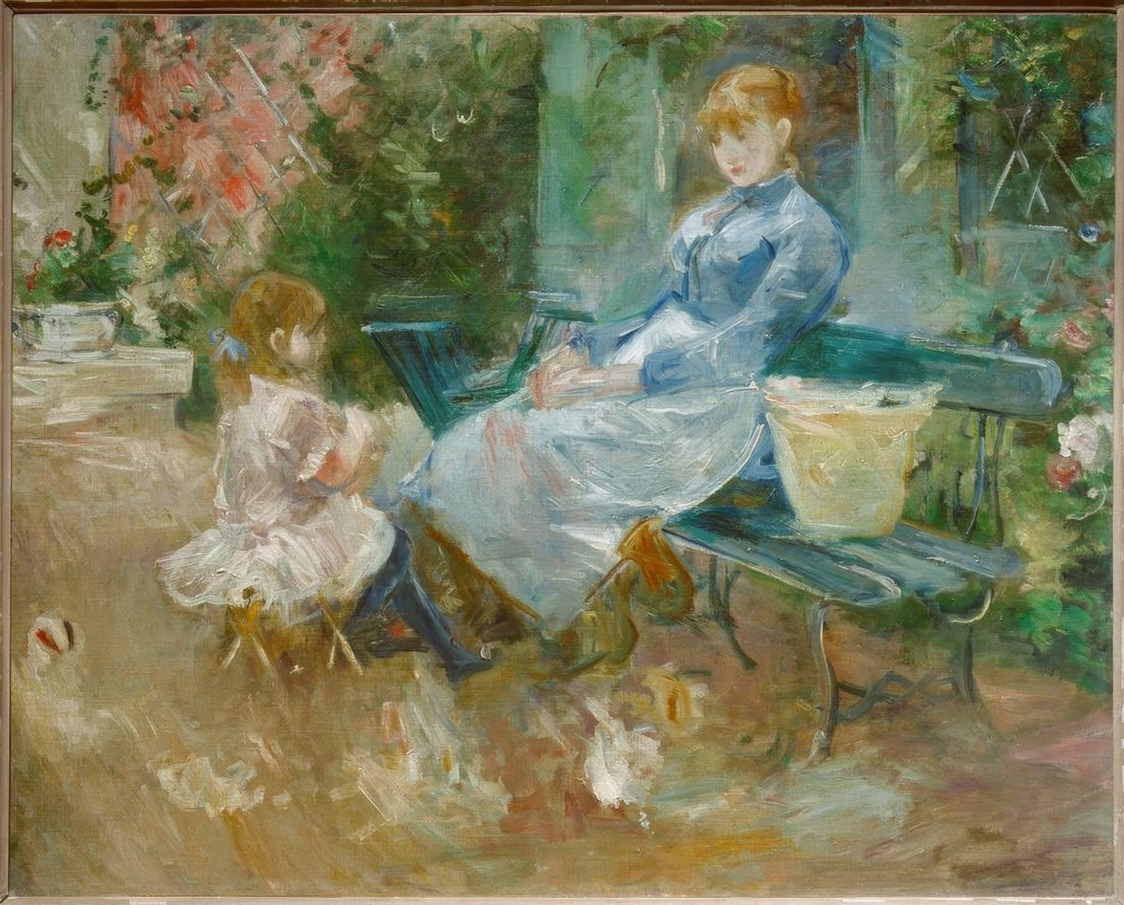 寓言 作者 贝特·莫里索（Berthe Morisot）