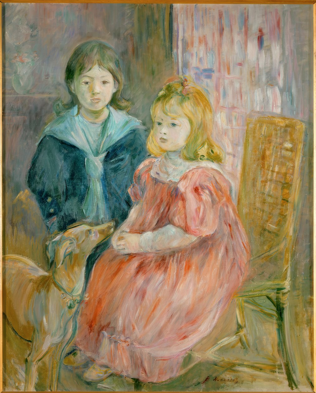 加百列·托马斯的孩子 作者 贝特·莫里索（Berthe Morisot）