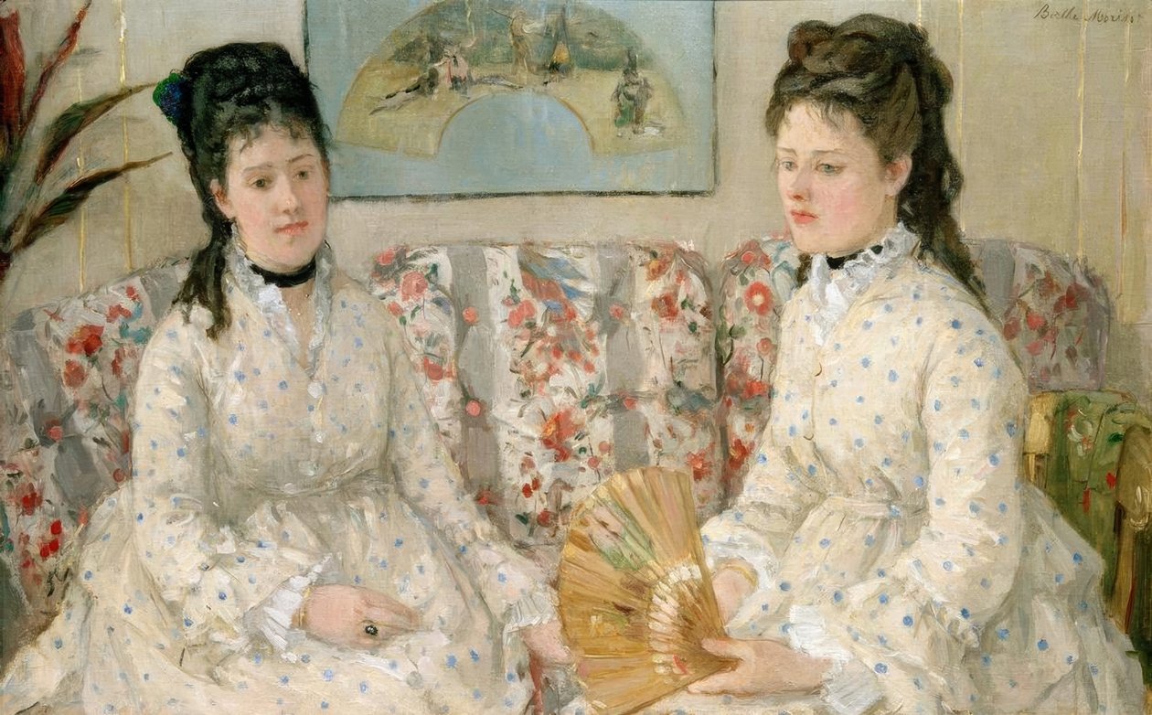 姐妹们 作者 贝特·莫里索（Berthe Morisot）
