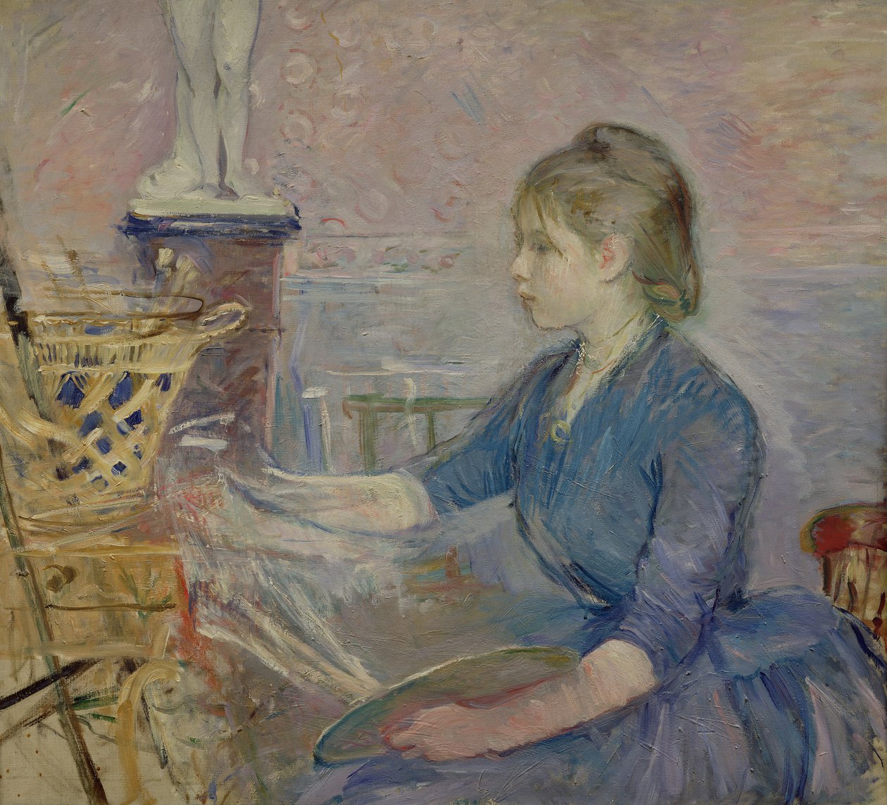 Paule Gobillard（1867-1946）绘画 作者 贝特·莫里索（Berthe Morisot）