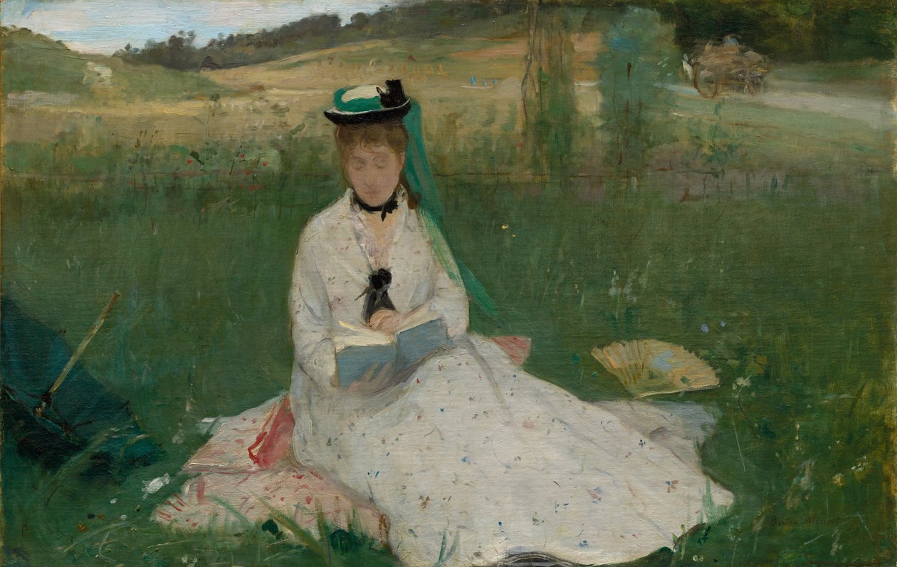 雷丁，1873年。 作者 贝特·莫里索（Berthe Morisot）