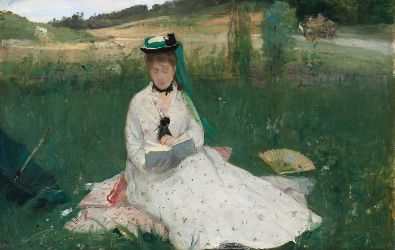 雷丁，1873年 作者 贝特·莫里索（Berthe Morisot）