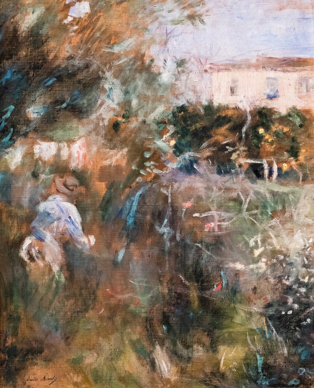 阿努尔皮别墅 作者 贝特·莫里索（Berthe Morisot）