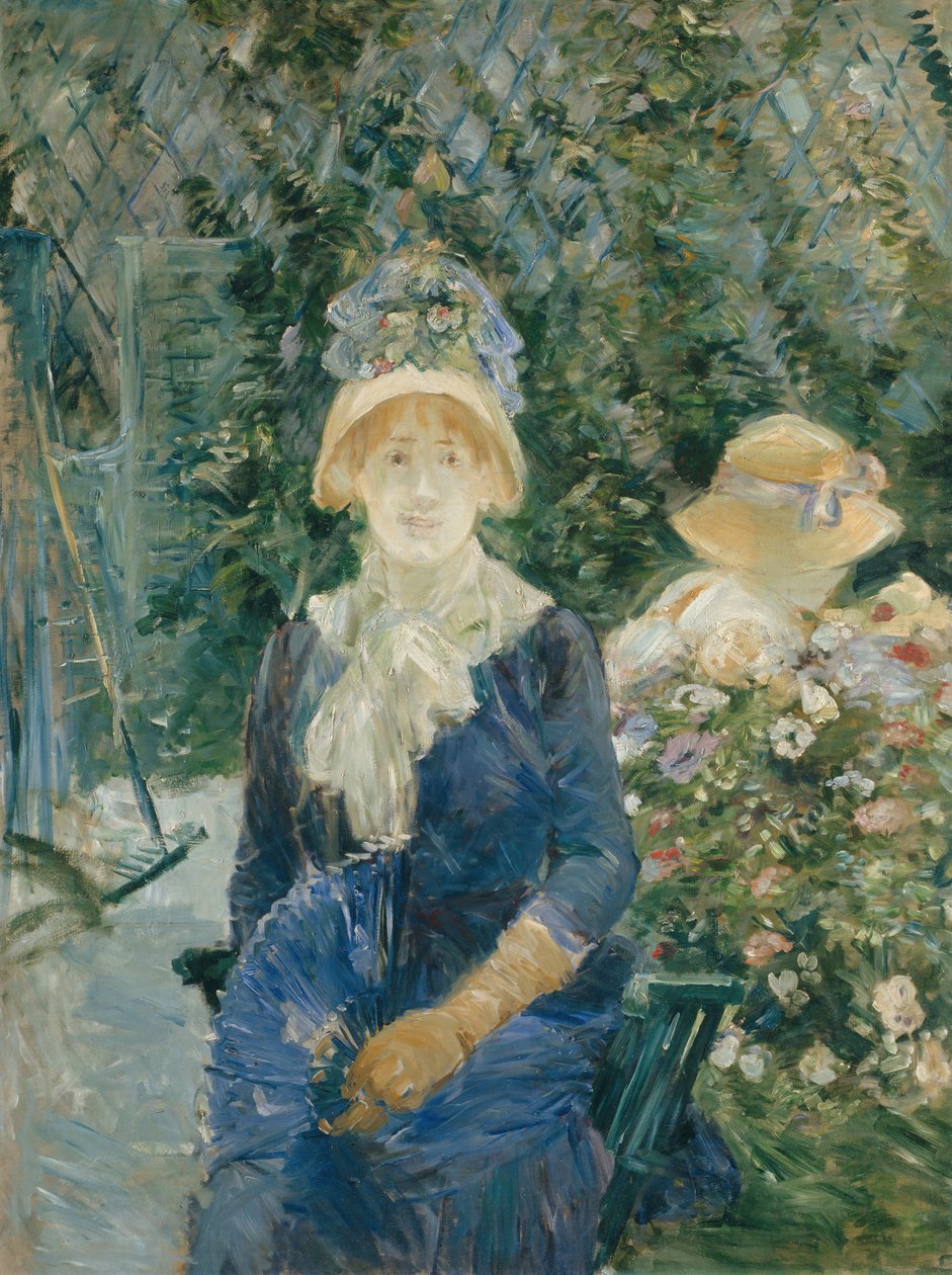 花园里的女人, 188283. 作者 贝特·莫里索（Berthe Morisot）