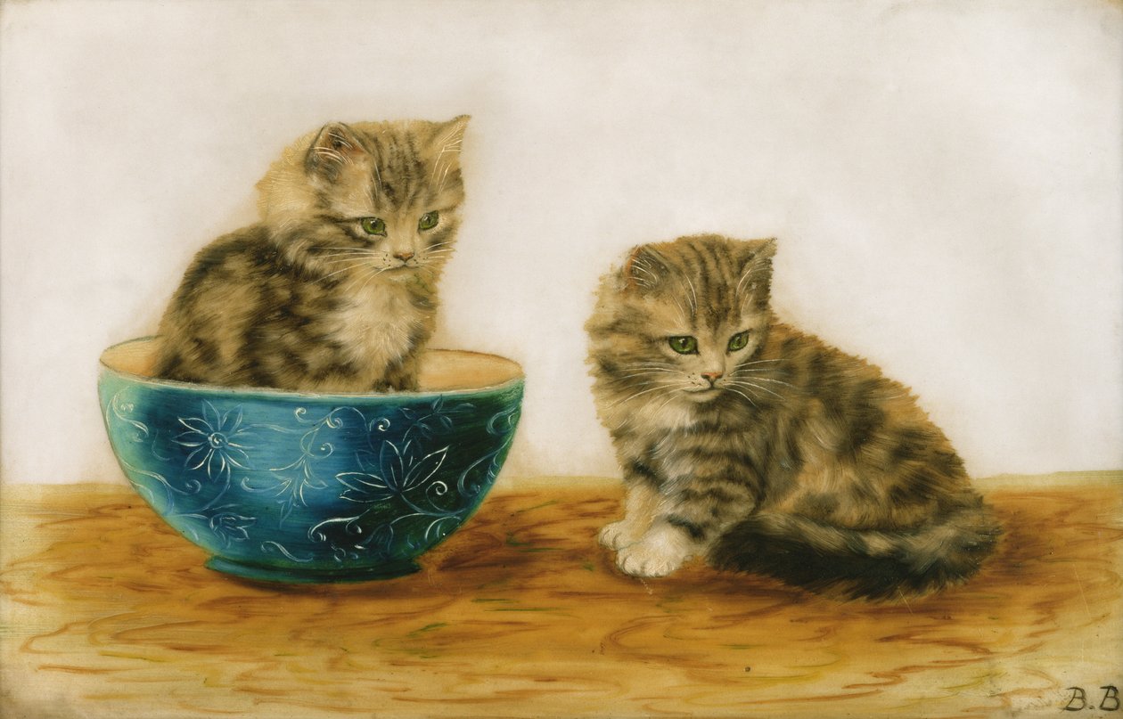 Felines at Play 作者 贝西·班伯（Bessie Bamber）