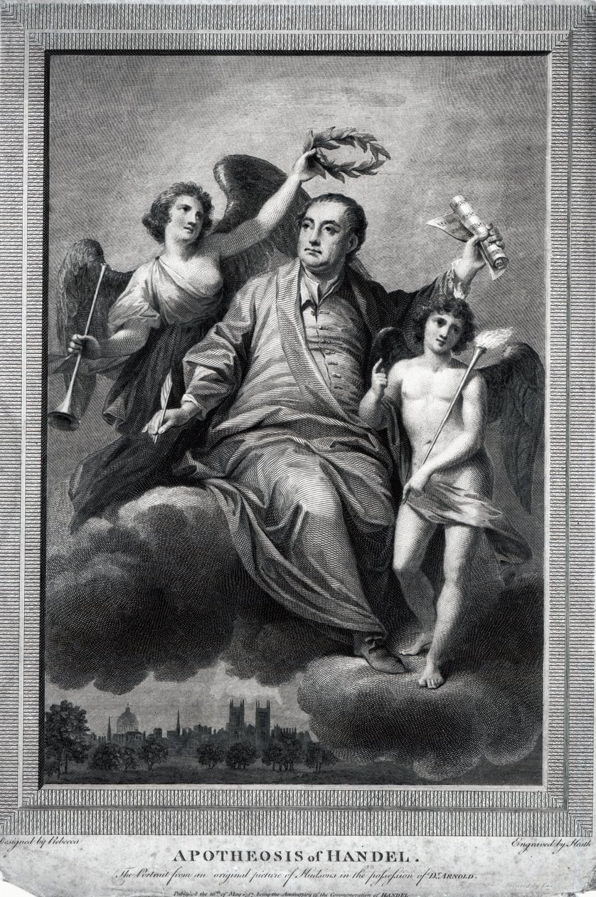 亨德尔的典范，1787年 作者 比亚乔·丽贝卡（Biagio Rebecca）