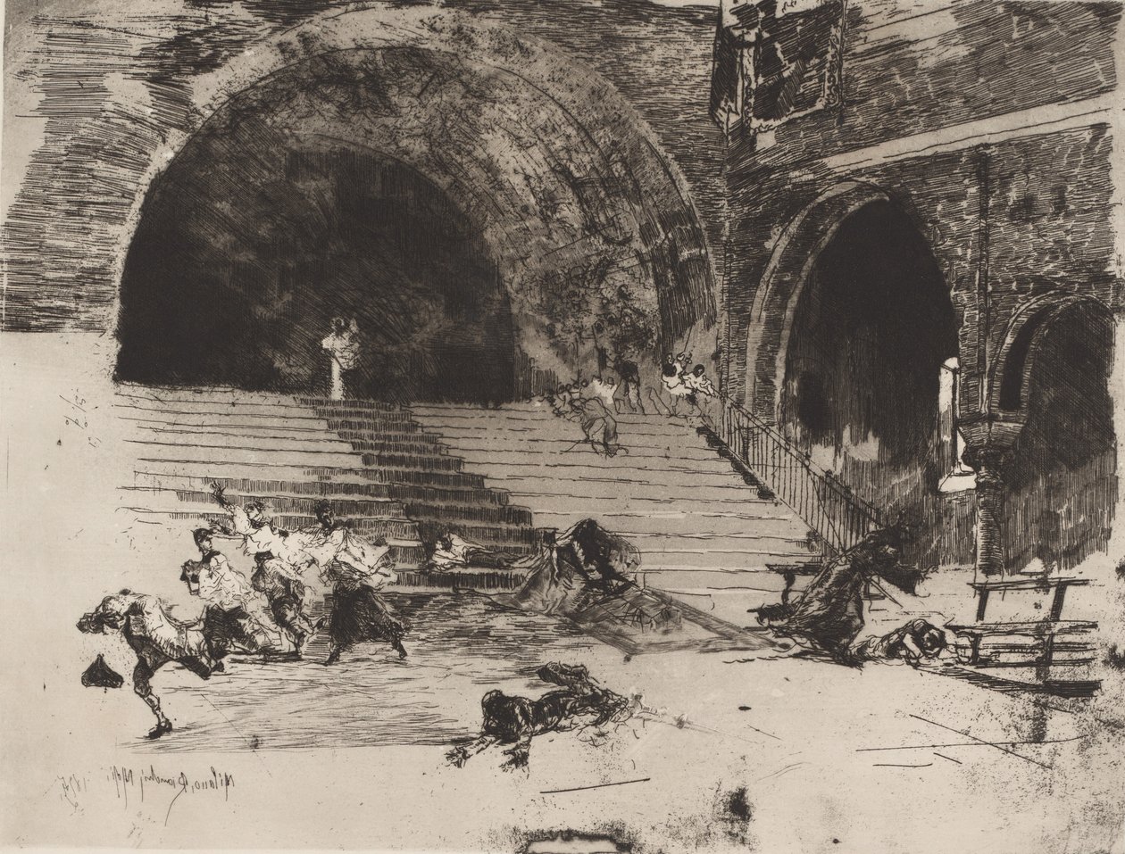 奇迹 奇迹》，1874年。 作者 比安奇·摩西