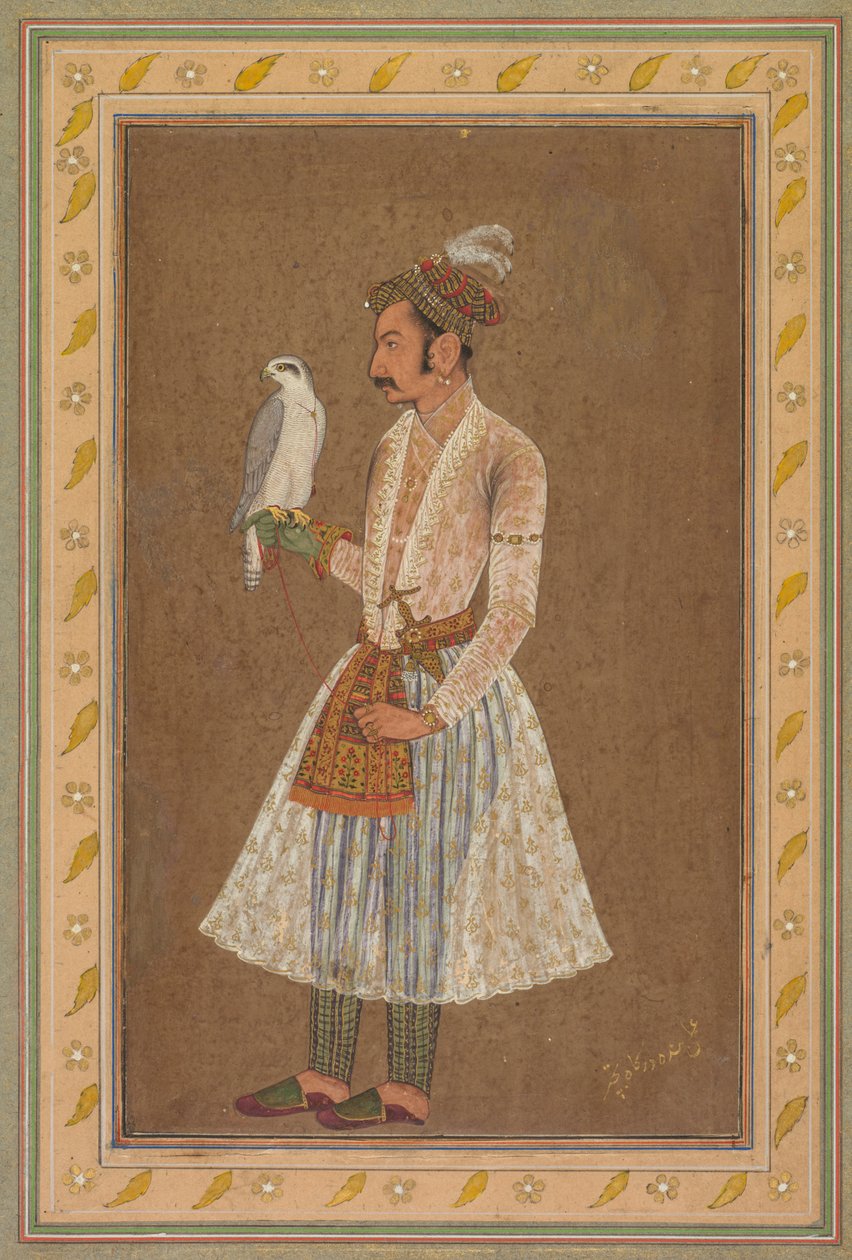 努尔布尔的拉贾·贾加特·辛格（Raja Jagat Singh）肖像统治1618-46年，大概是1619年。 作者 比奇特