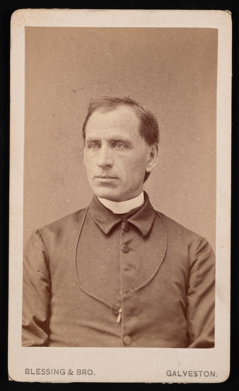 Joseph Celestine Carrier牧师的肖像，1833-1904年，1876年前。 作者 祝福和兄弟