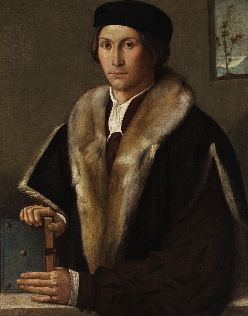 一位年轻学者的画象 作者 Boccaccio Boccaccino