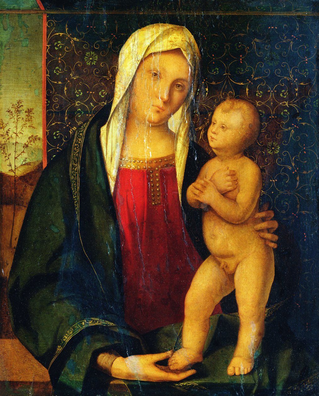 麦当娜和孩子 作者 Boccaccio Boccaccino