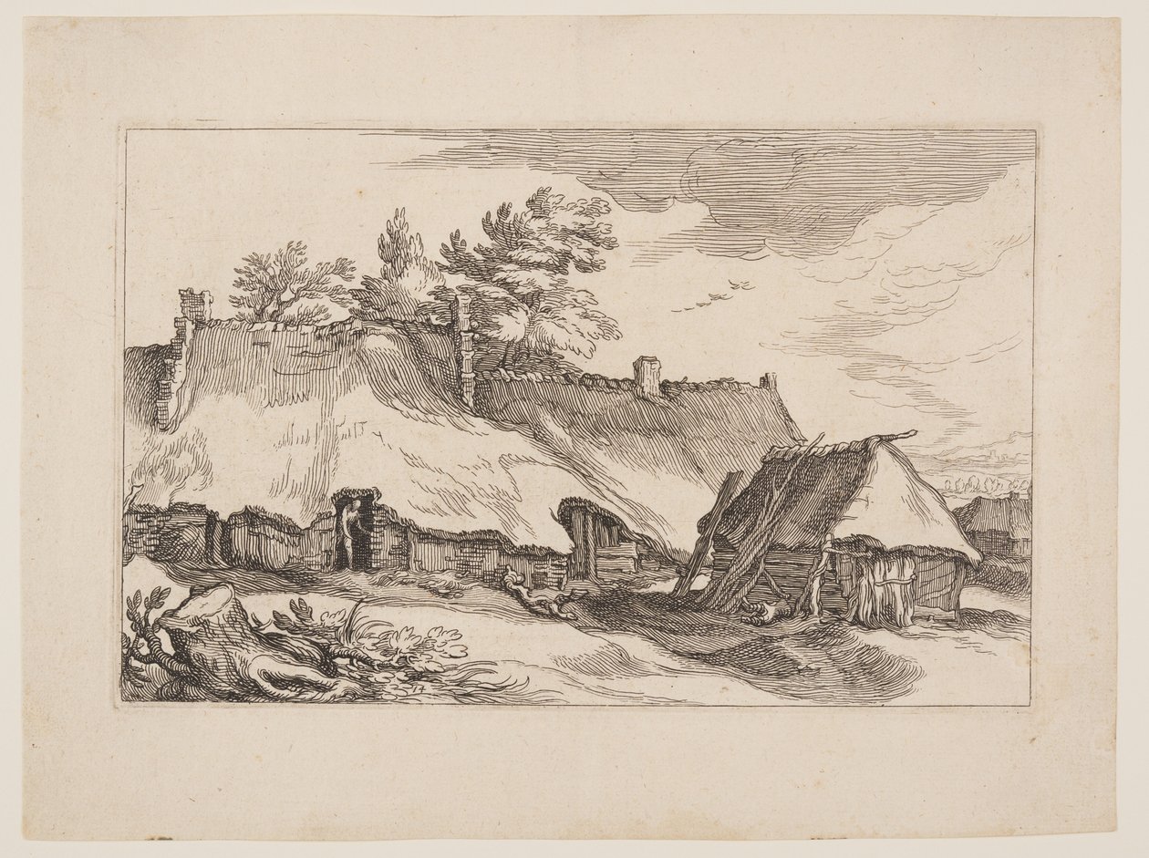 图 14，选自《有农舍的风景画 作者 Boetius Adams Bolswert