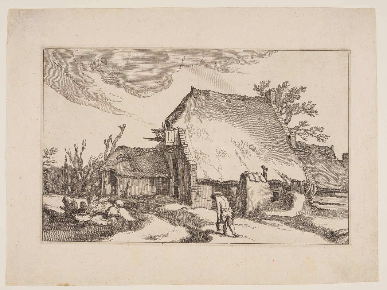 图 5，选自《有农舍的风景画 作者 Boetius Adams Bolswert