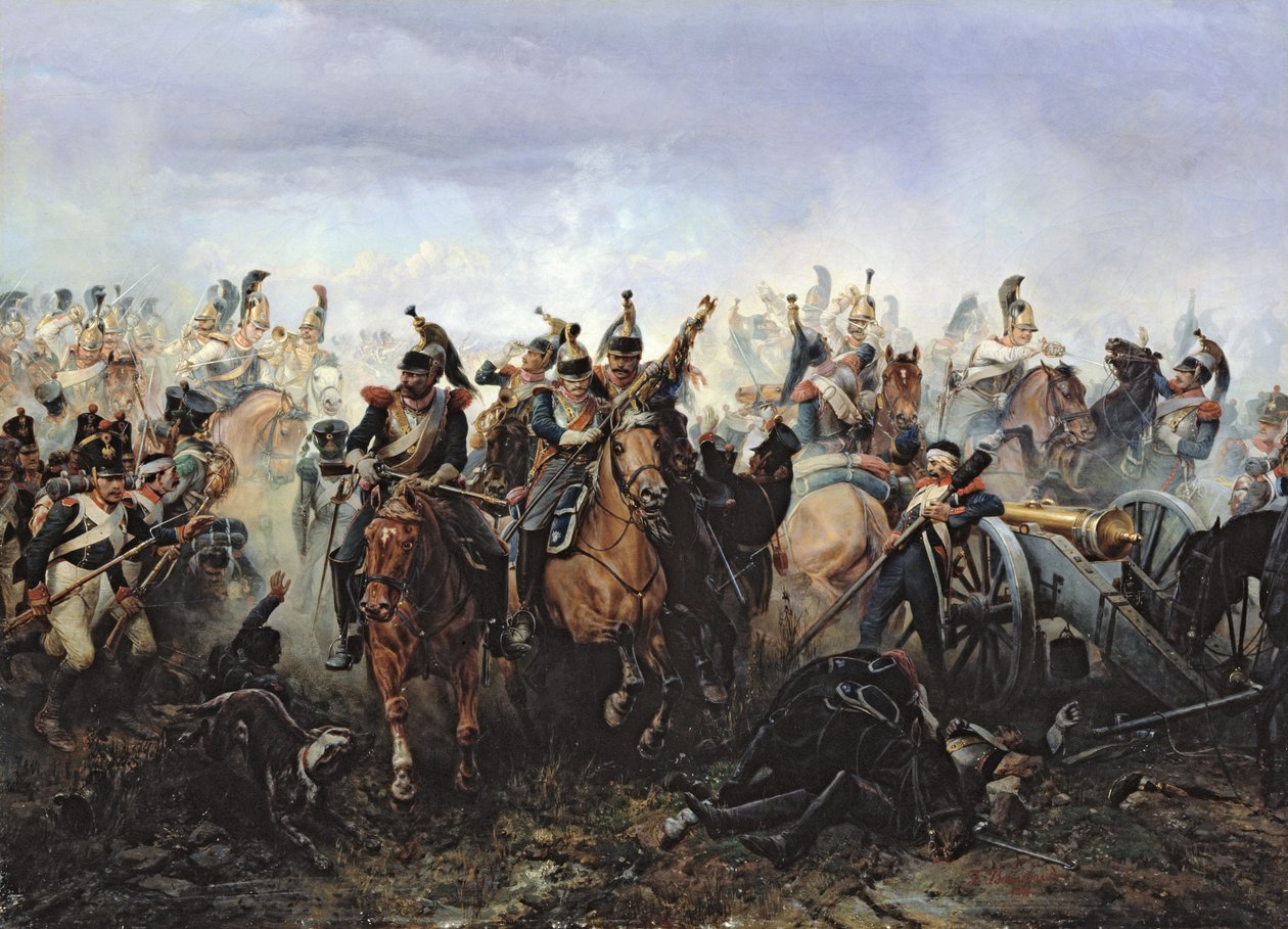 La Fere-Champenoise战役，1814年3月25日，1891年 作者 博格丹·威勒瓦尔德