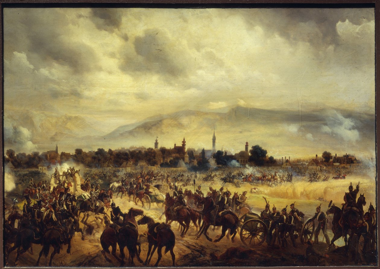 Une scene de la guerre d