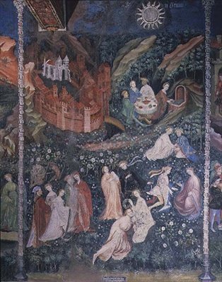 五月，c.1400 作者 波希米亚派
