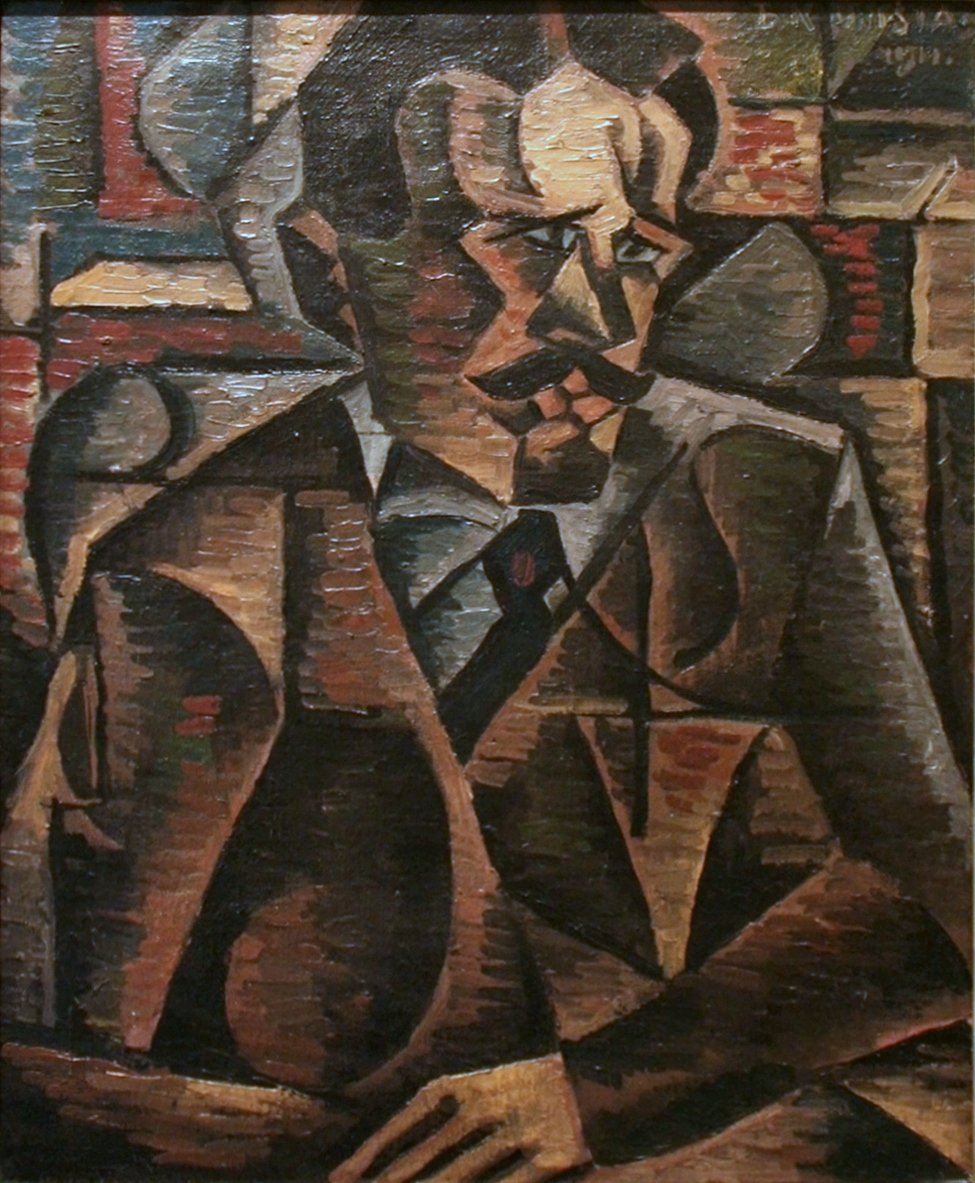 一个男人的肖像 作者 BohumilKubišta