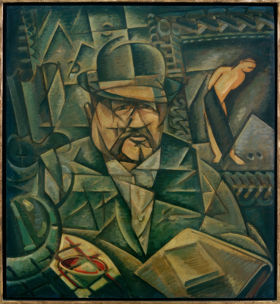 一个人的画像 作者 BohumilKubišta