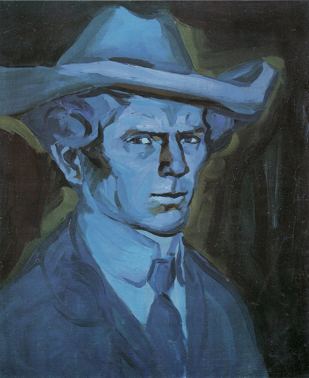 自画像，1909年 作者 BohumilKubišta