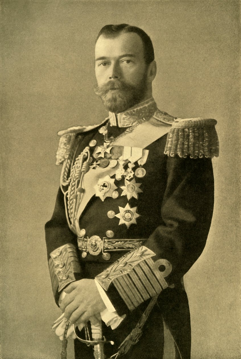 沙皇尼古拉二世》，1910年代，1920年。   作者 布瓦松和艾格勒