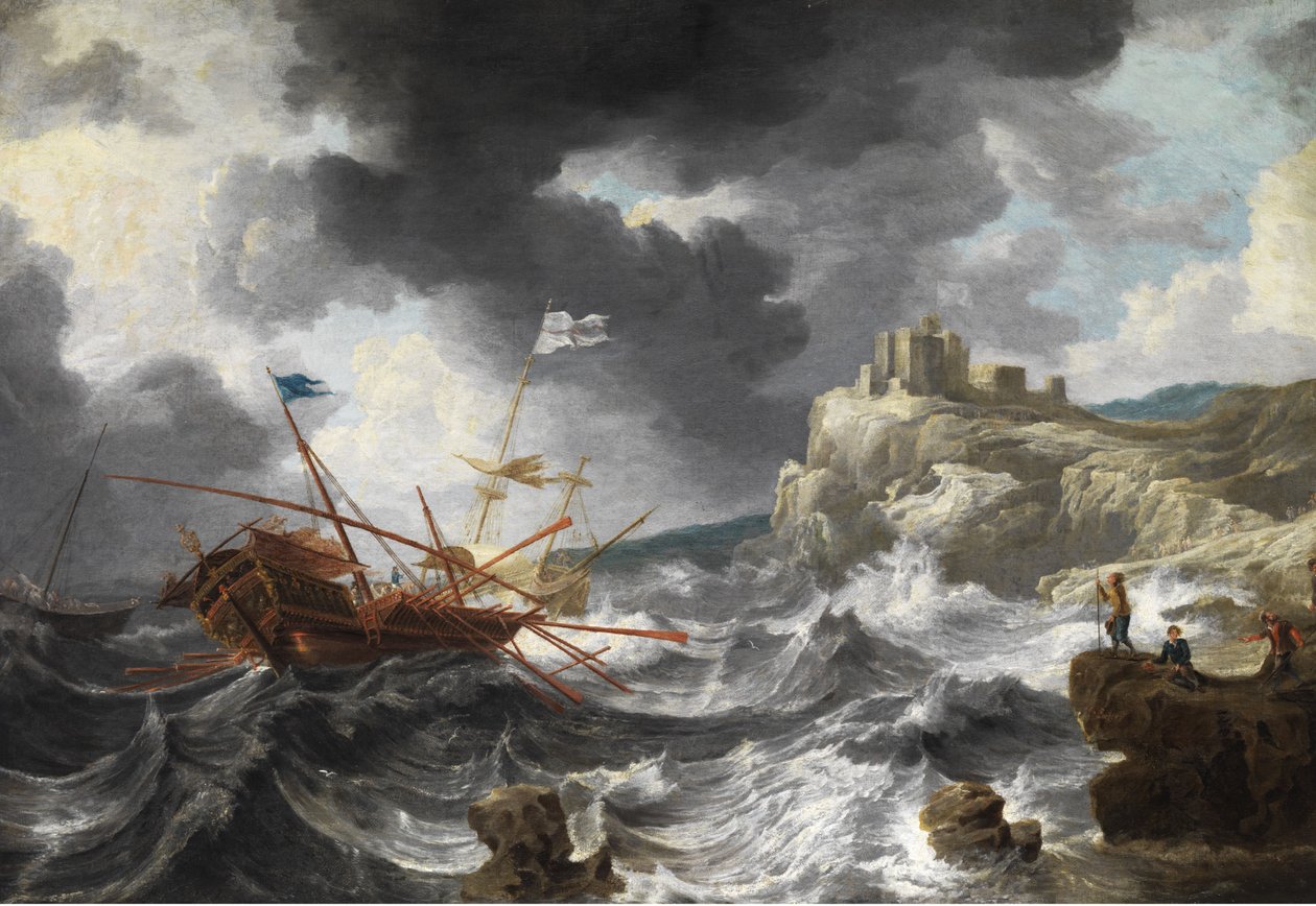 伟大的海景 作者 Bonaventura Peeters