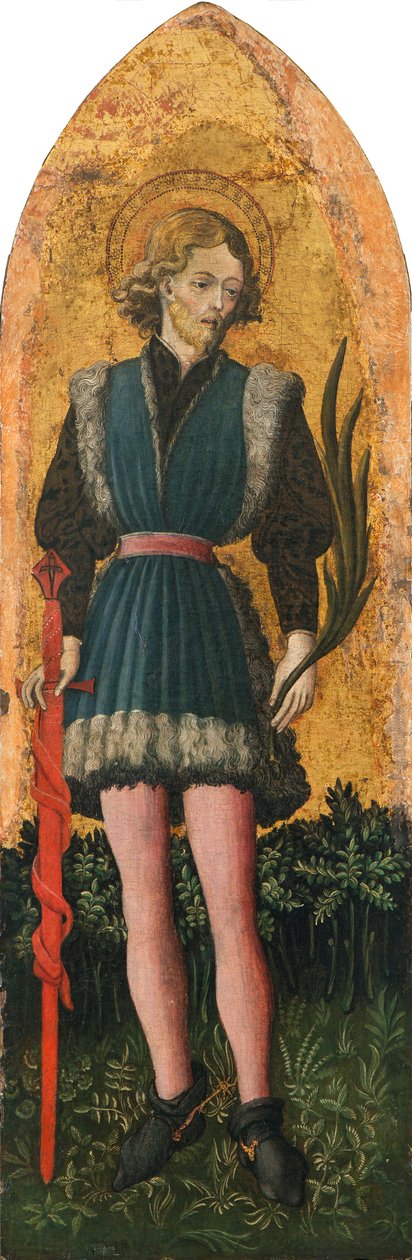 Saint Julian, c.1450 (tempera on board) 作者 博尼法西奥·本博