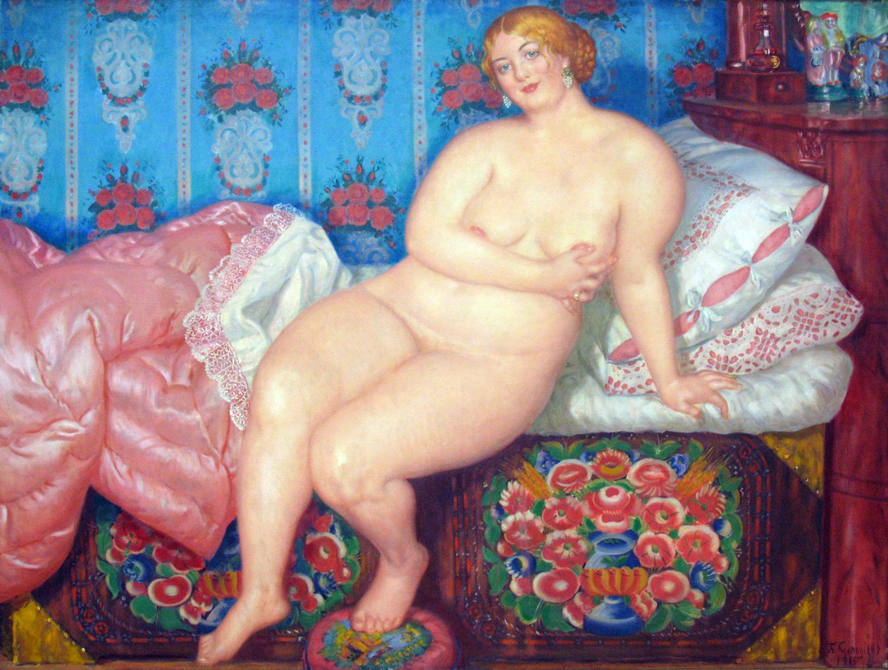 beautynDeutsch：Die Schone，1915n：，1915。 n：，1915年。 ñ 作者 鲍里斯·米哈伊洛维奇·库斯托季耶夫