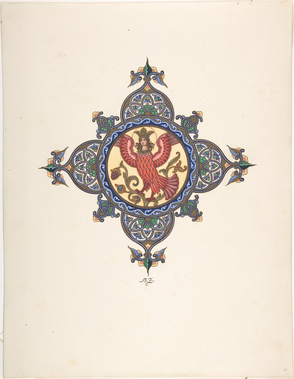 火鸟饰演Tsarevna，c。 1925年 作者 鲍里斯·瓦西里耶维奇·兹沃里金