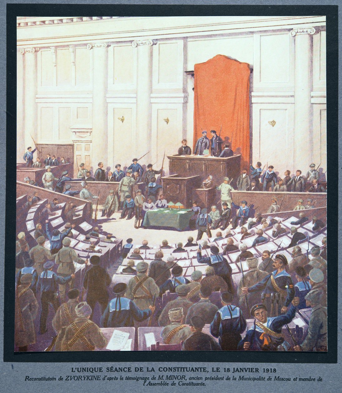 The only session of the Constituent Assembly, January 18 作者 鲍里斯·瓦西里耶维奇·兹沃里金