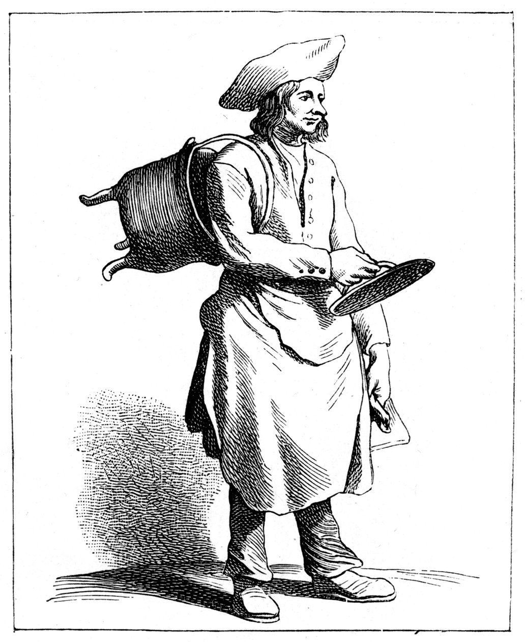 Auvergnat Tinker，1737-1742年。 作者 布查登