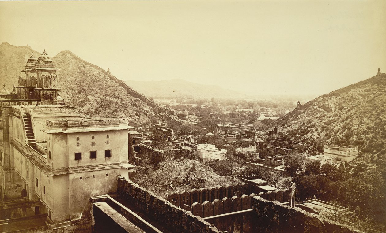 Umbher, Jeypoor (斋浦尔) 全景 作者 伯恩与牧羊人