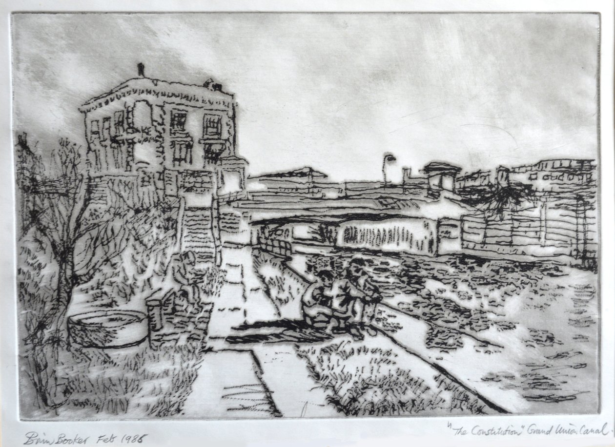 酒吧由Towpath，卡姆登 作者 布伦达·布林·布克