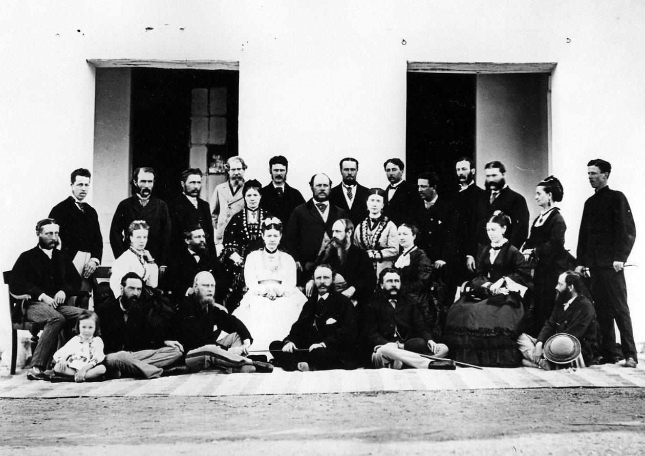 Nixons Oodeypore小组，c.1871 作者 英国摄影师