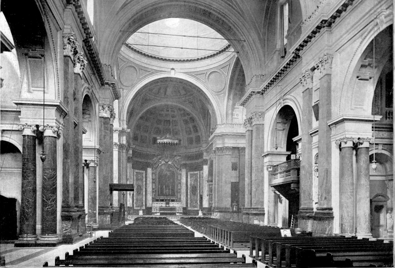 The Brompton Oratory，伦敦，1890年 作者 英国摄影师