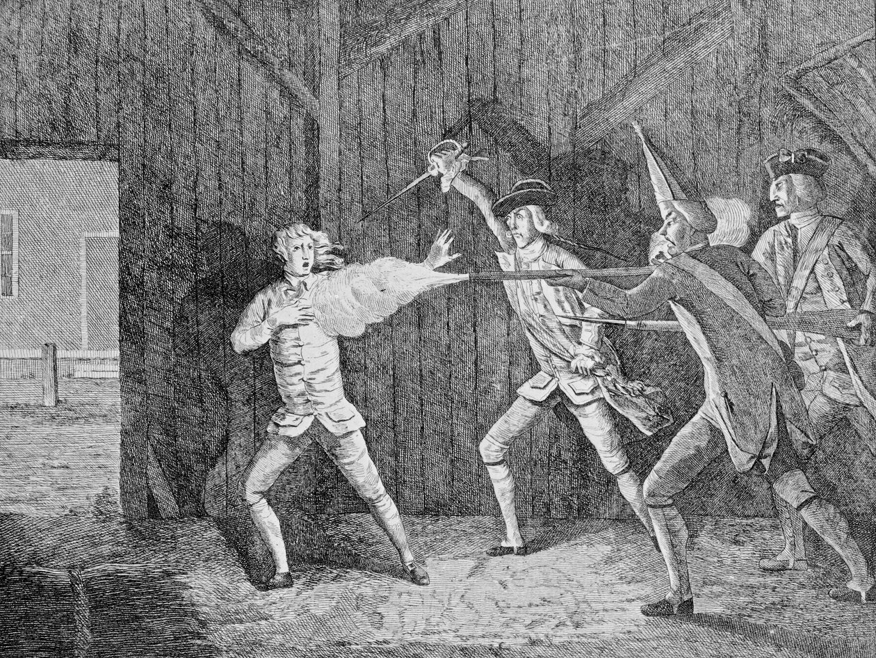 苏格兰胜利，1768年 作者 英国学校