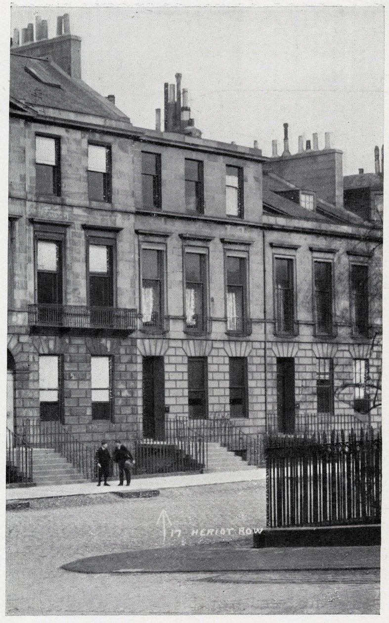 17，Heriot Row，罗伯特路易斯史蒂文森的家和他在爱丁堡的家人 作者 英国摄影师