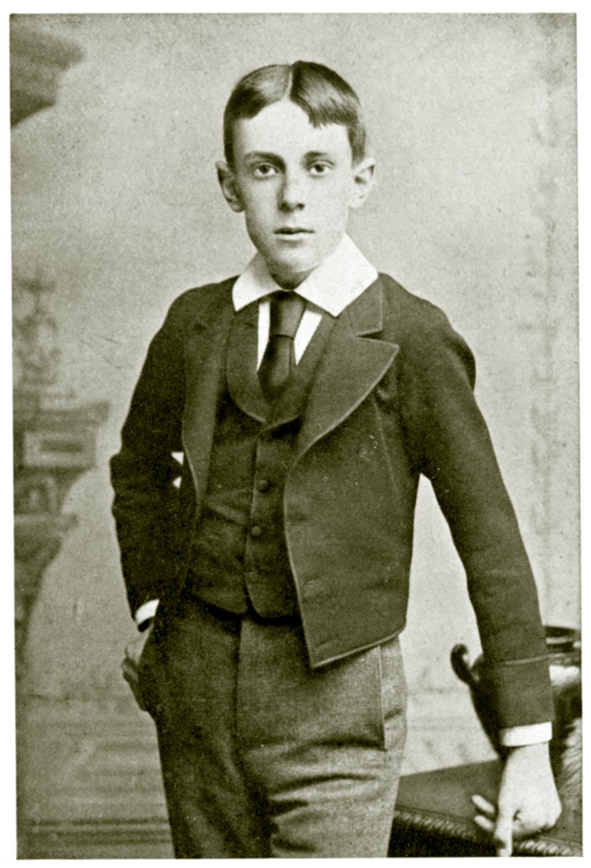 Aubrey Beardsley，13岁 作者 英国摄影师