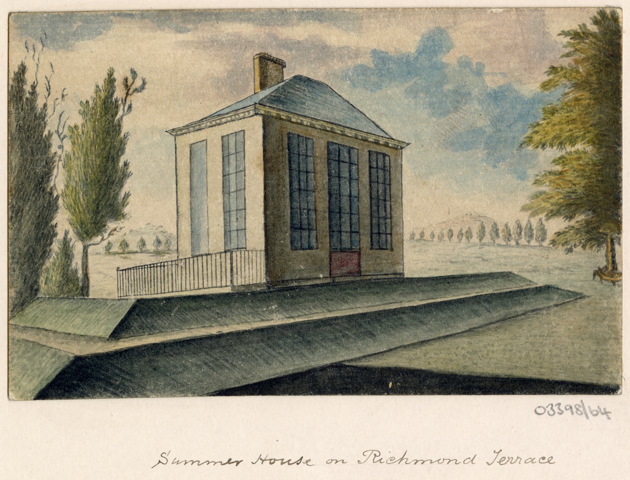 1772-1778 年英国、欧洲大陆和美洲的一系列素描、风景（水彩画） 作者 英国学校