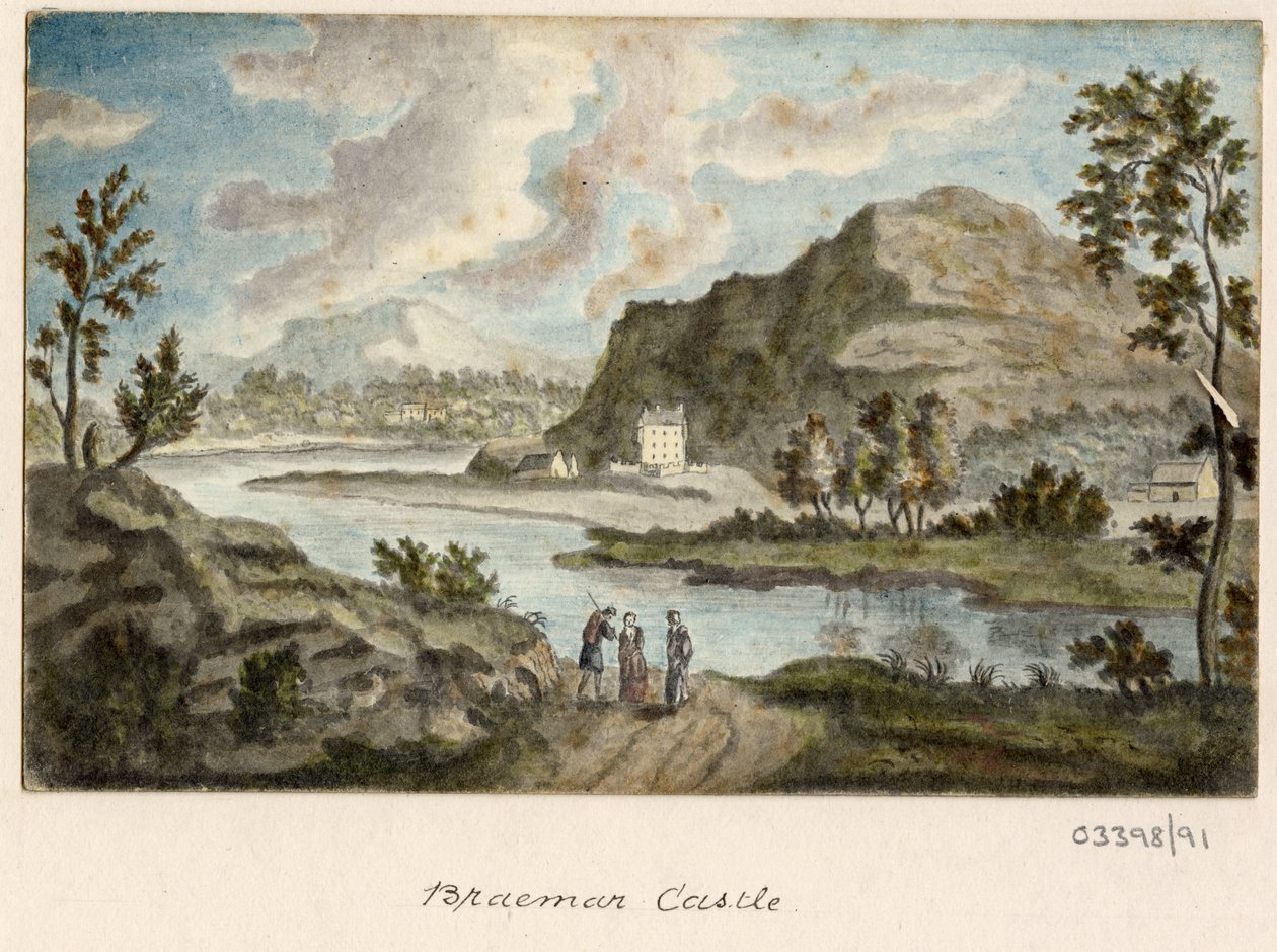 一系列素描，1772-1778 年英国、欧洲大陆和美洲的风景（水彩画） 作者 英国学校
