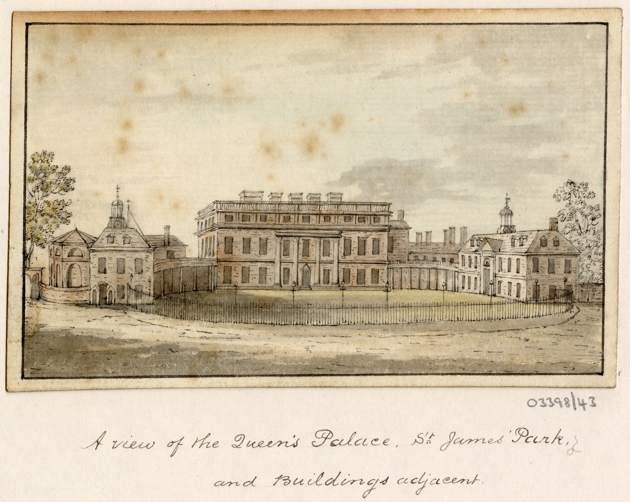 一系列素描，1772-1778 年英国、欧洲大陆和美洲的风景（水彩画） 作者 英国学校