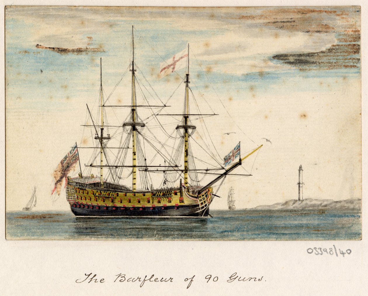 1772-1778 年英国、欧洲大陆和美洲的一系列素描、风景（水彩画） 作者 英国学校