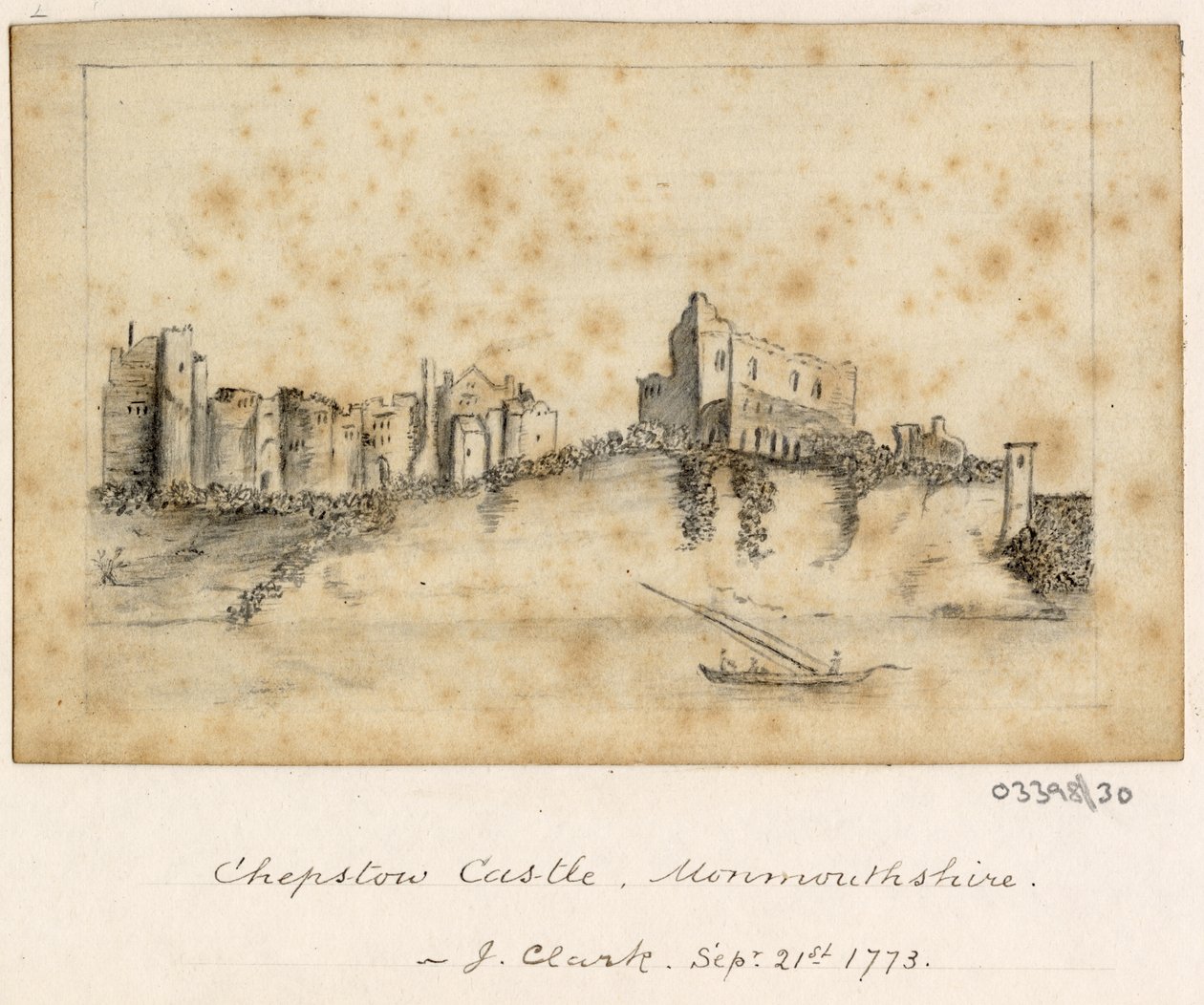 1772-1778 年英国、欧洲大陆和美洲的一系列素描、风景（水彩画） 作者 英国学校