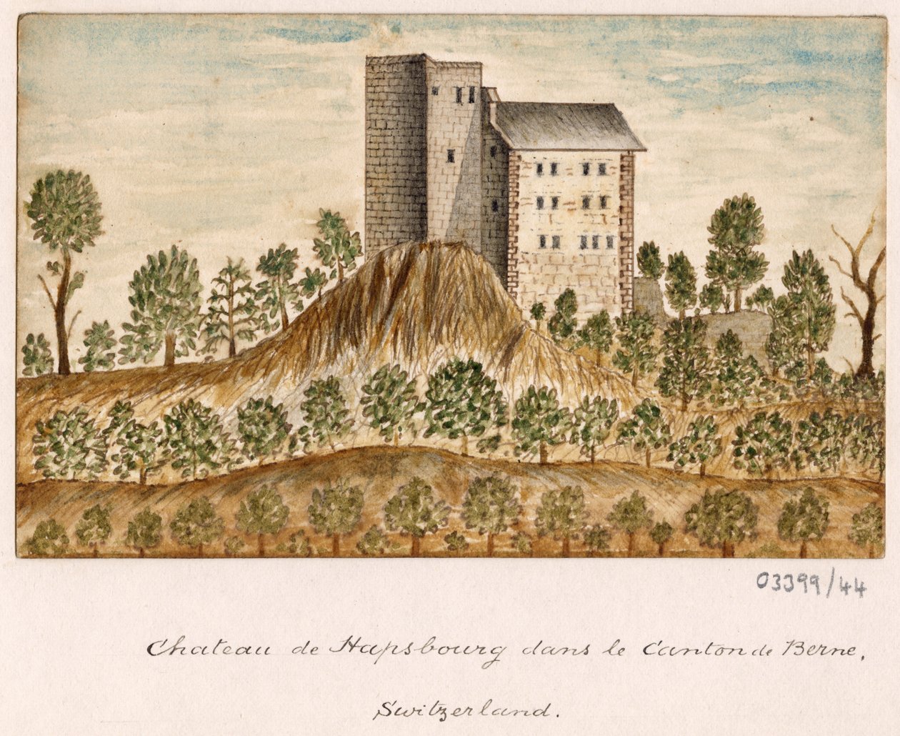 1772-1778 年英国、欧洲大陆和美洲的一系列素描、风景（水彩画） 作者 英国学校